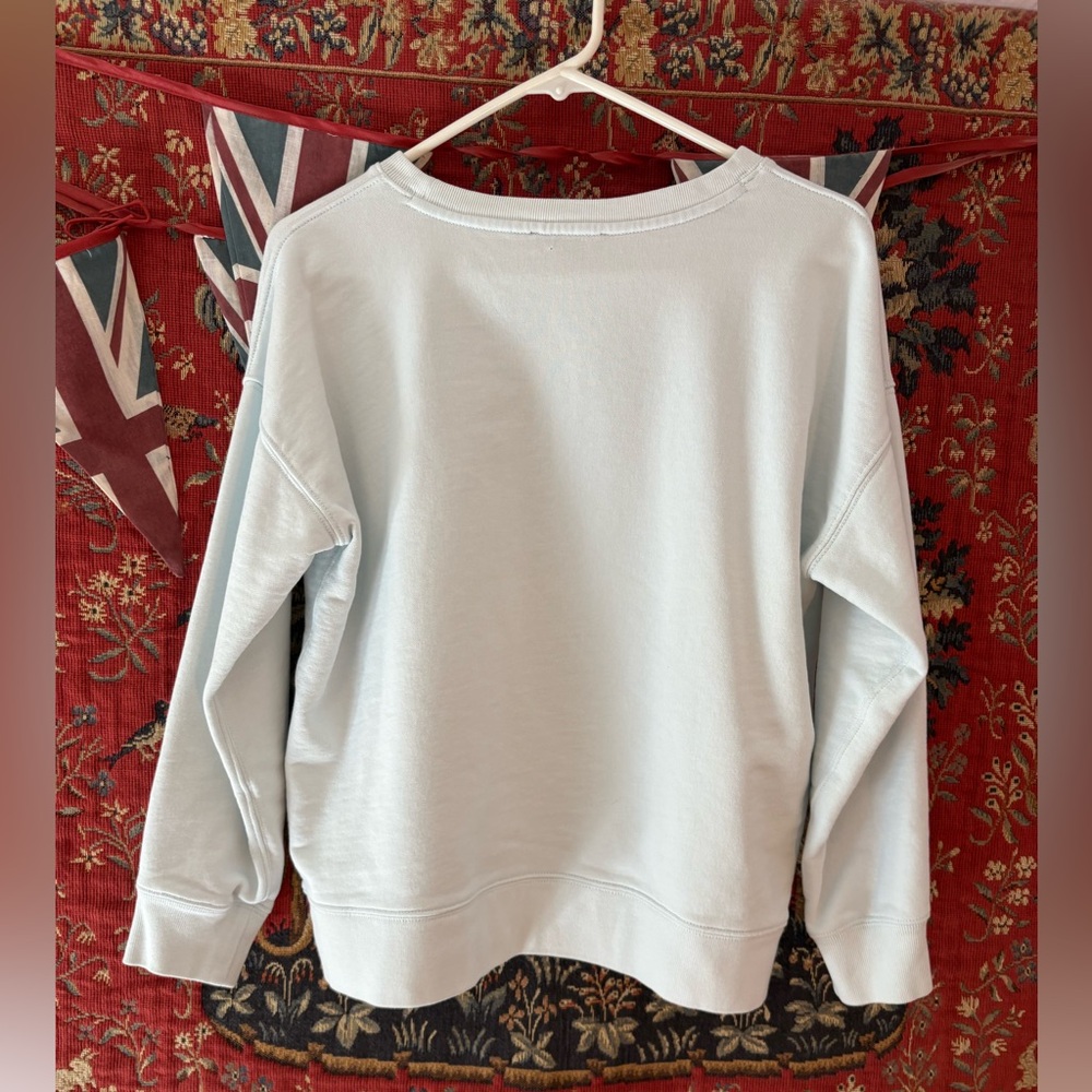 J. Crew Soft Blue Crew Neck Sweater - Picture 2 of 8